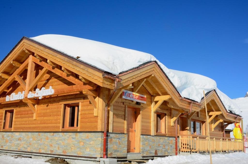 Residence Les Melezes Alpe d'Huez Exterior foto